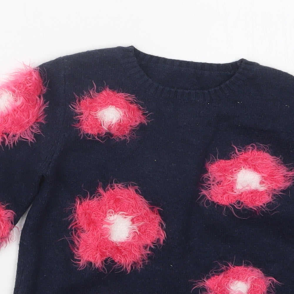 Matalan Girls Blue   Pullover Jumper Size 12-18 Months