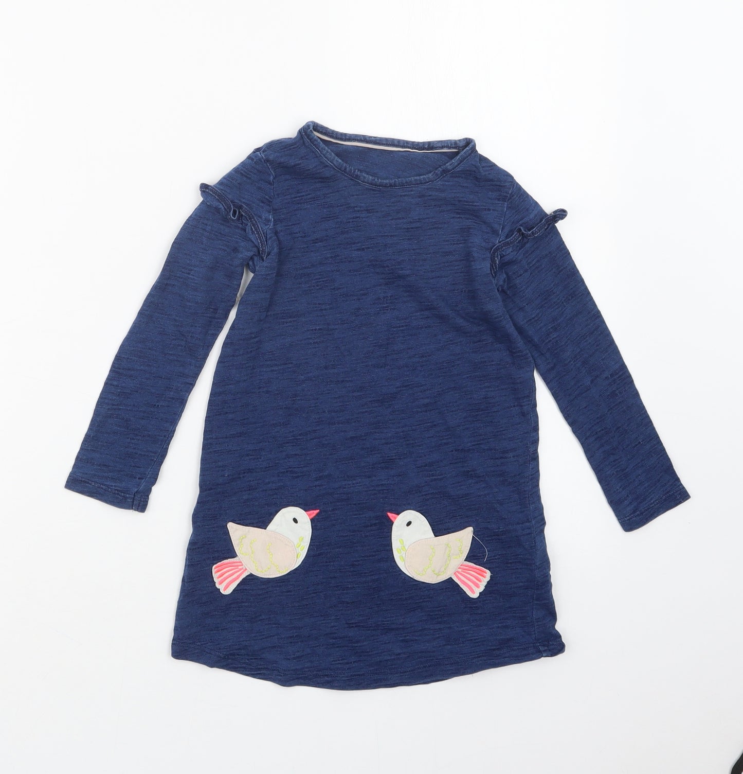 Marks and Spencer Girls Blue   Basic T-Shirt Size 2-3 Years