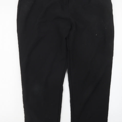 Marks and Spencer Womens Black   Trousers  Size 16 L27 in