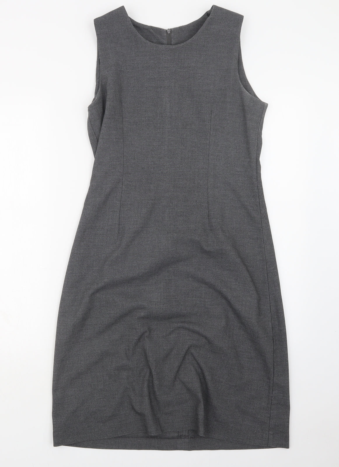 Chasse Croise Womens Grey   Shirt Dress  Size 12