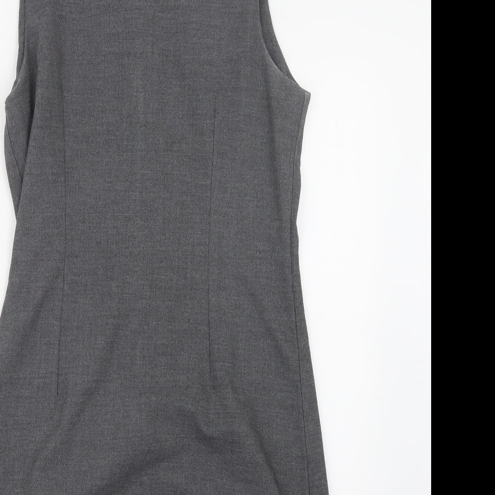 Chasse Croise Womens Grey   Shirt Dress  Size 12