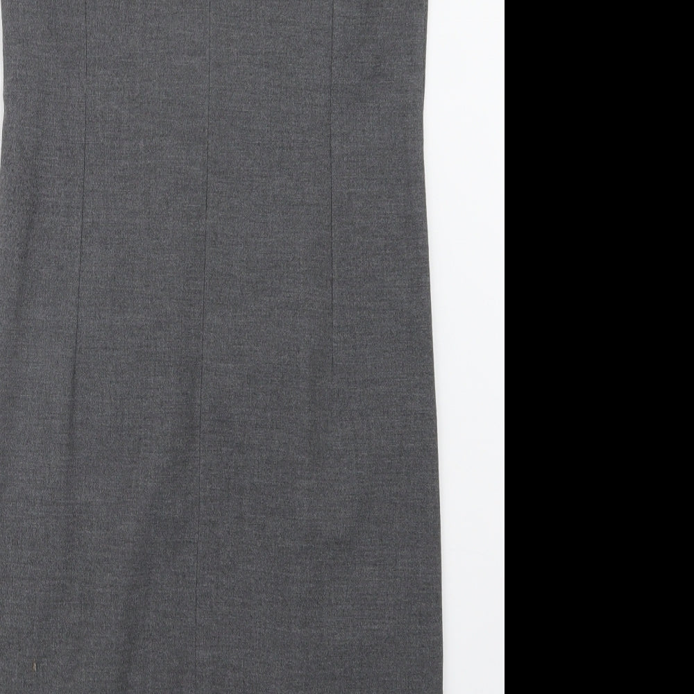 Chasse Croise Womens Grey   Shirt Dress  Size 12
