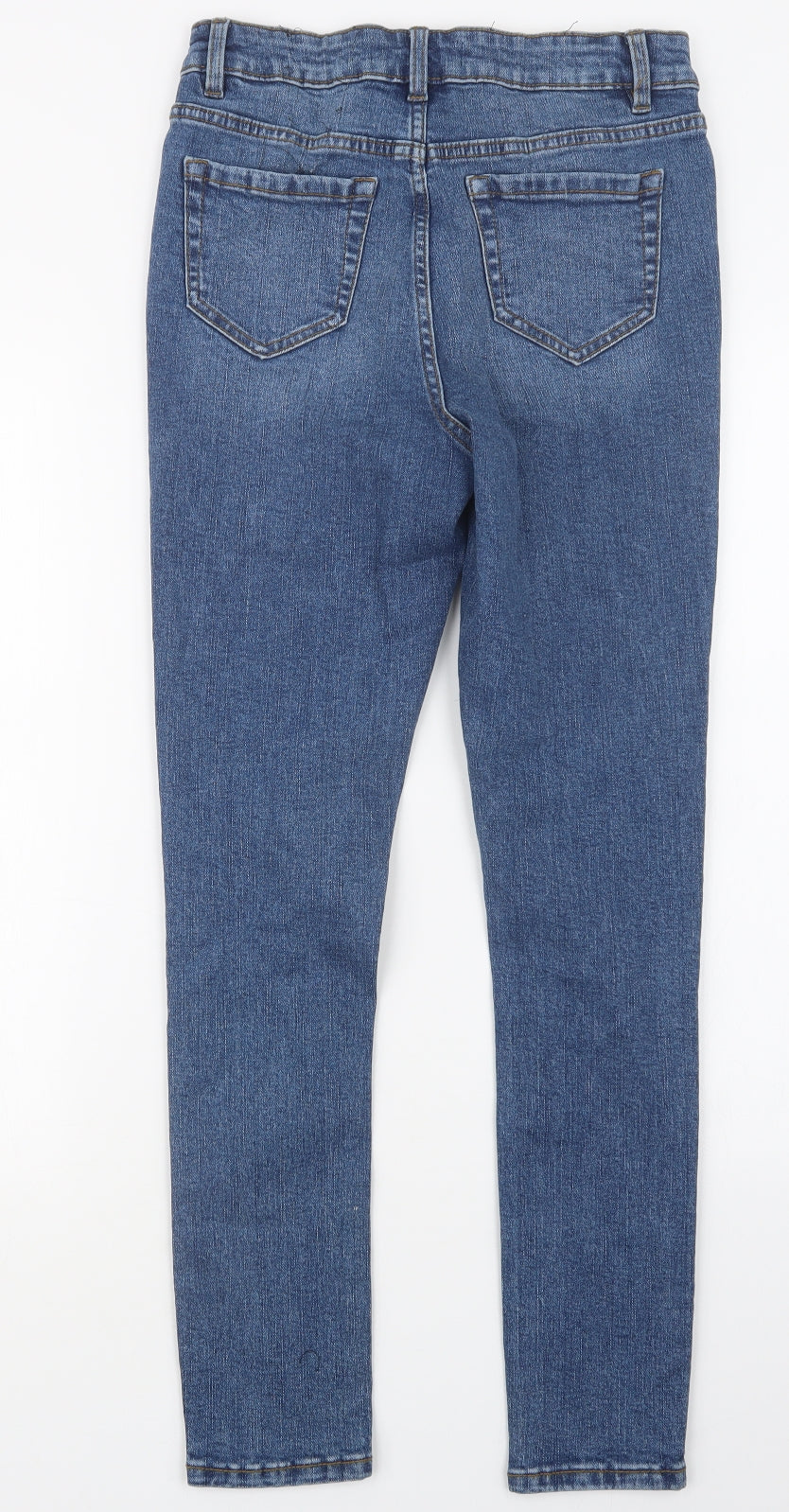 George Womens Blue  Denim Straight Jeans Size 10 L28.5 in