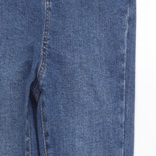 George Womens Blue  Denim Straight Jeans Size 10 L28.5 in