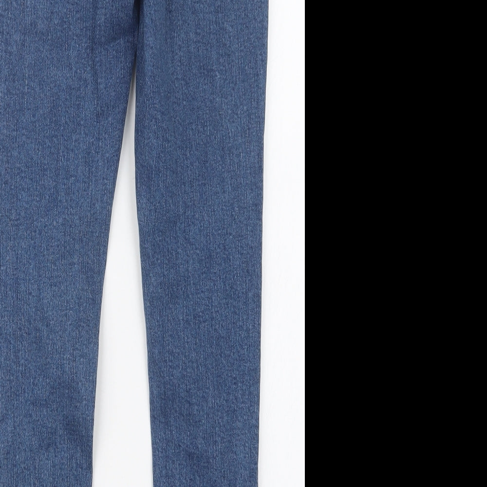 George Womens Blue  Denim Straight Jeans Size 10 L28.5 in