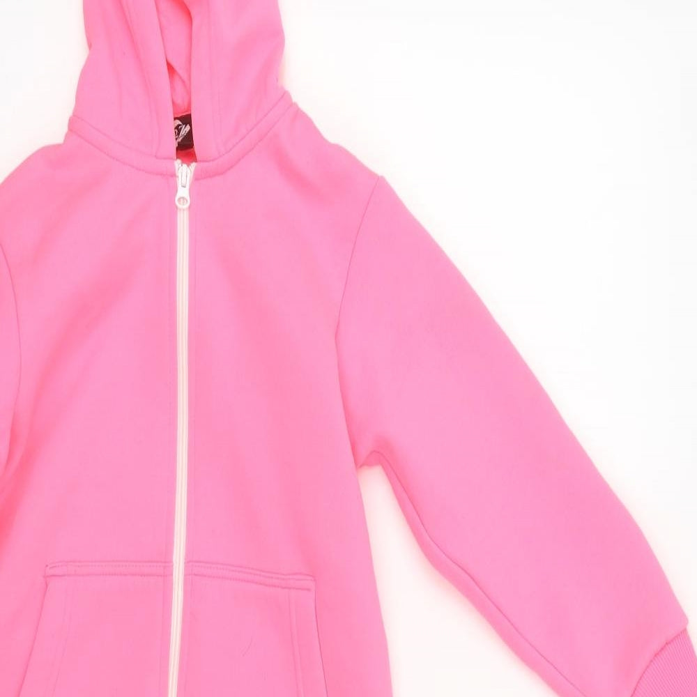 A2Z 4 Kids Girls Pink Geometric  Top One Piece Size 5-6 Years