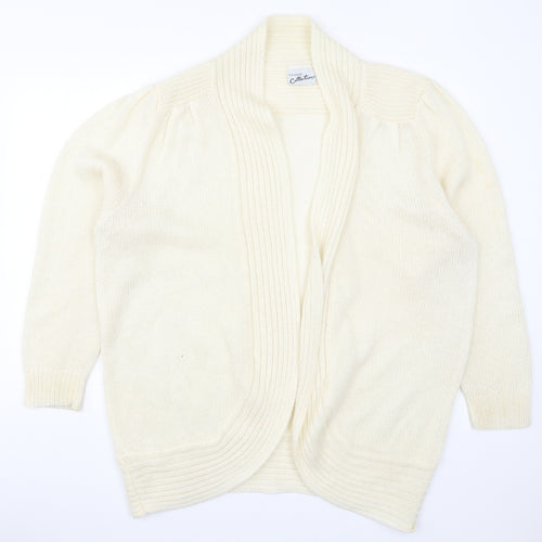 Classic Collections Womens Beige  Knit Cardigan Jumper Size 20