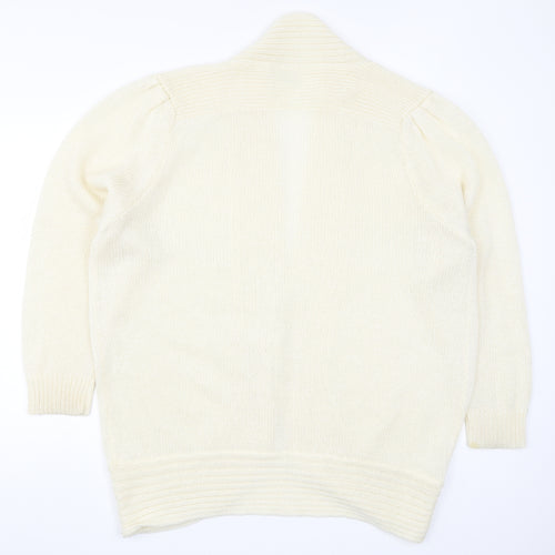 Classic Collections Womens Beige  Knit Cardigan Jumper Size 20