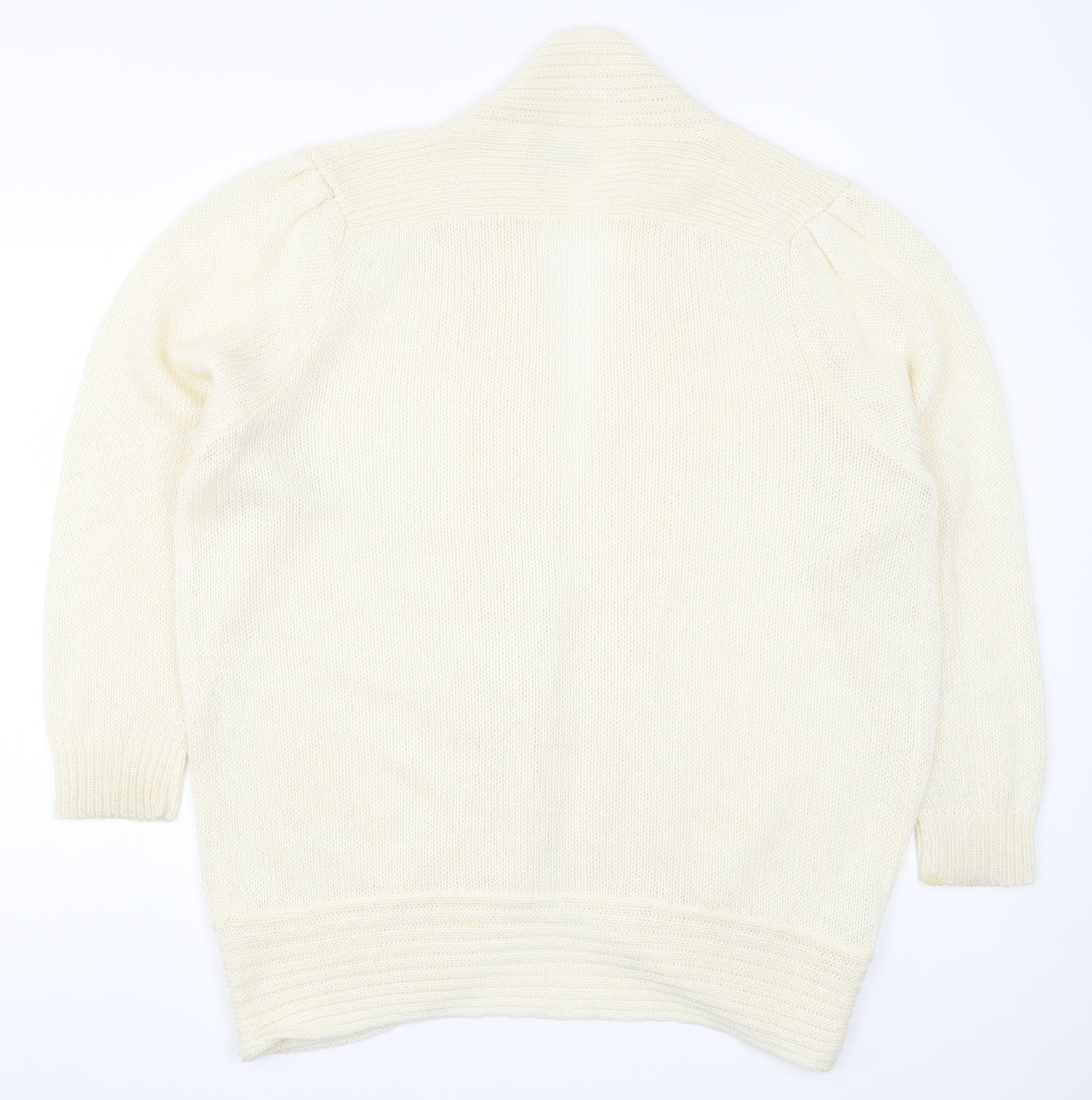 Classic Collections Womens Beige  Knit Cardigan Jumper Size 20