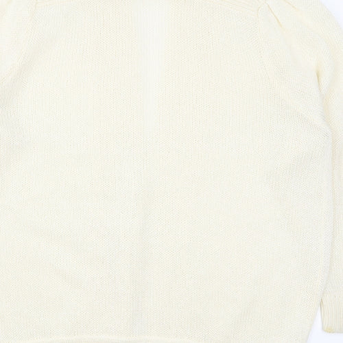 Classic Collections Womens Beige  Knit Cardigan Jumper Size 20
