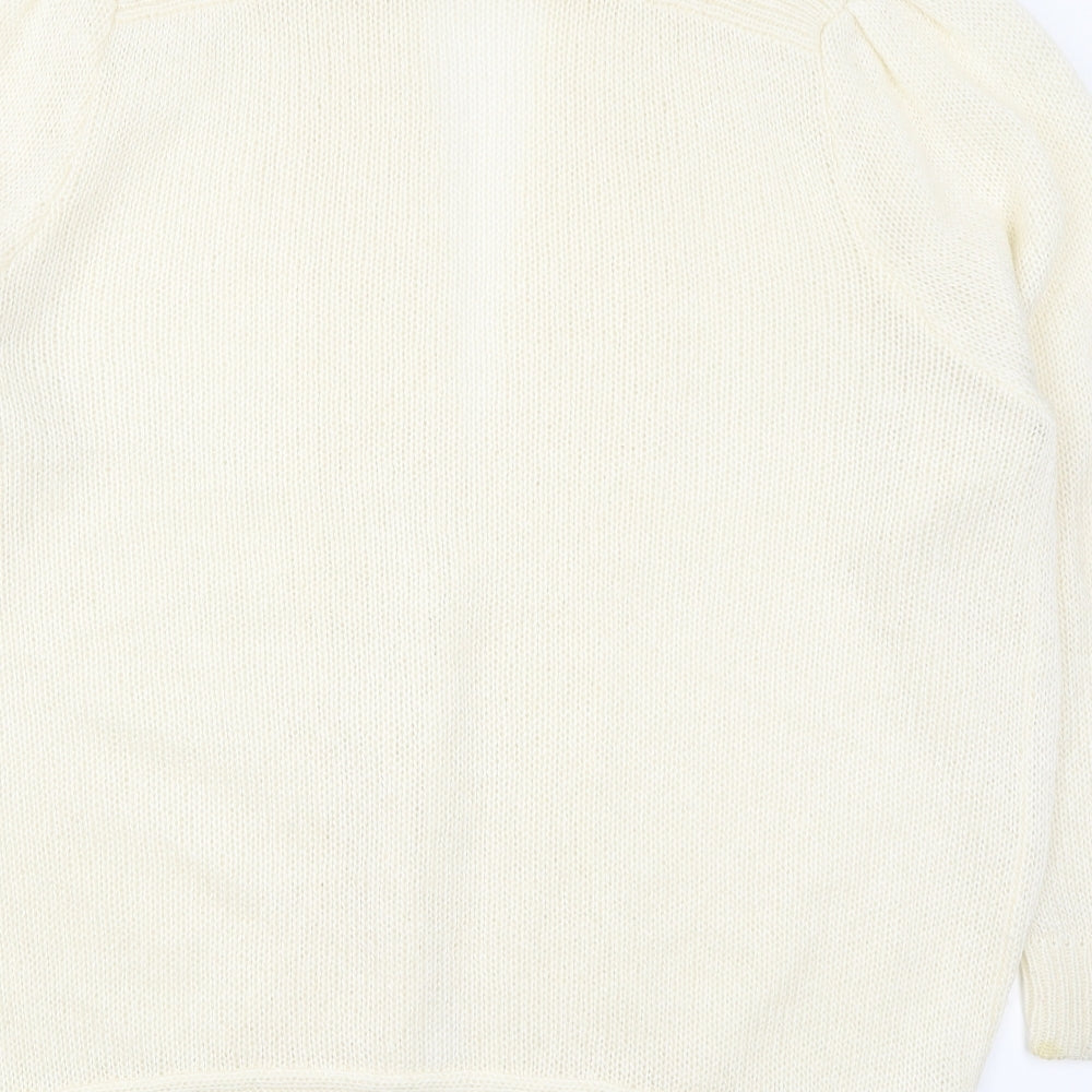 Classic Collections Womens Beige  Knit Cardigan Jumper Size 20