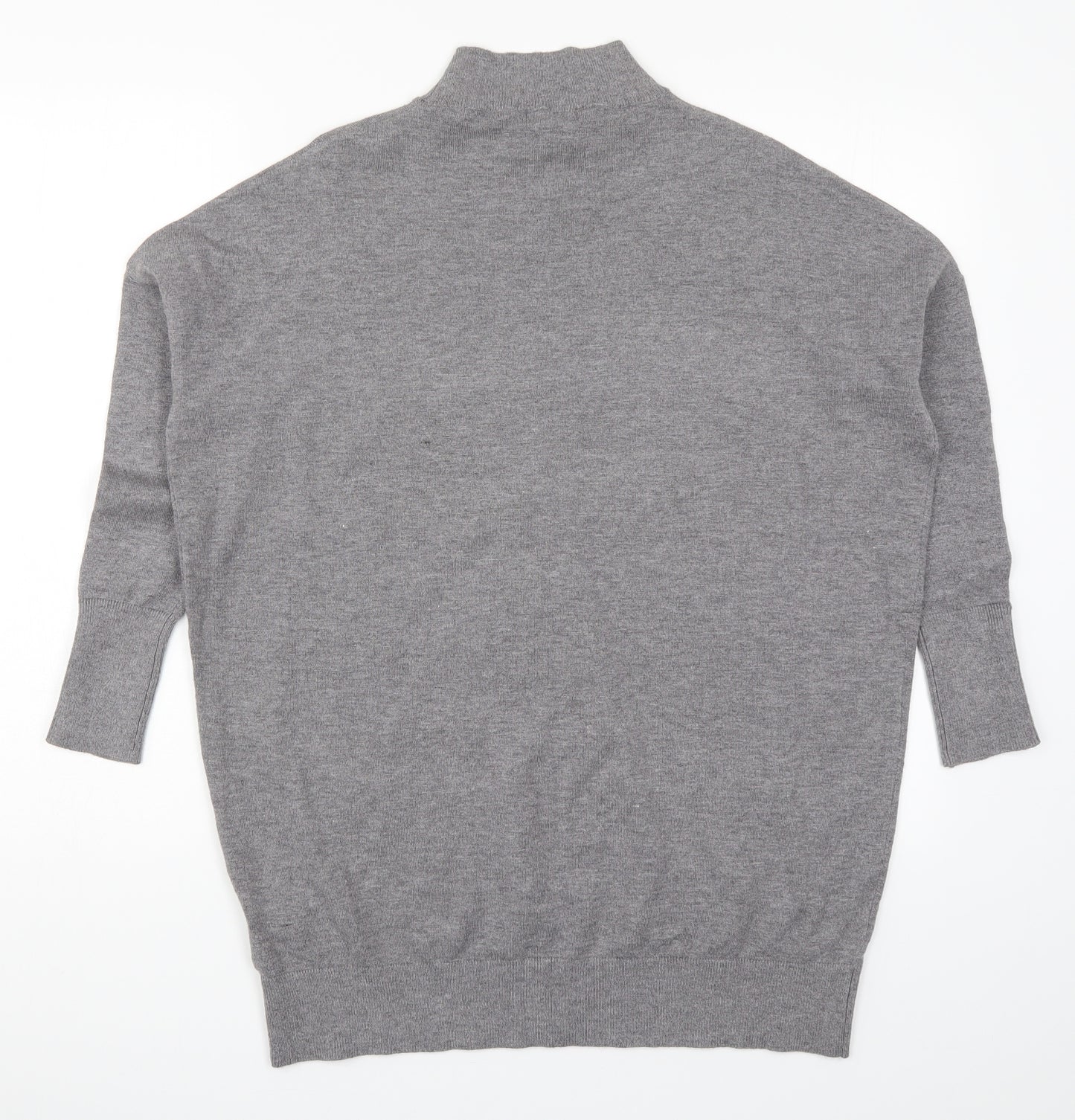 Marks and Spencer Womens Grey  Knit Pullover Jumper Size S