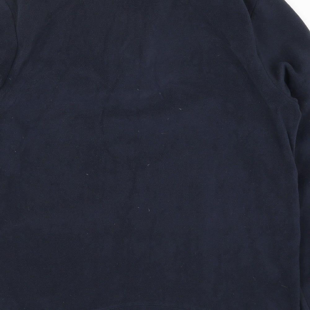 Weird Fish Mens Blue  Fleece Jacket  Size L