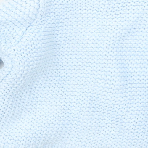 Mini Club Baby Blue  Knit Cardigan Jumper Size 3-6 Months