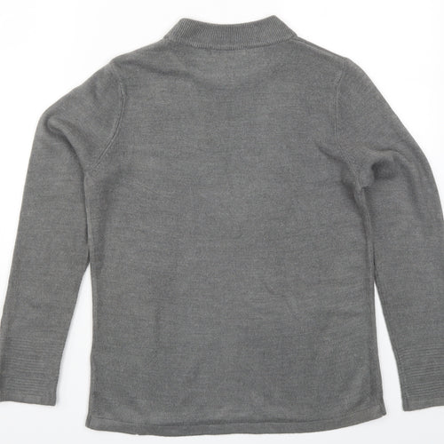 Marks and Spencer Womens Red  Knit Pullover Jumper Size 8