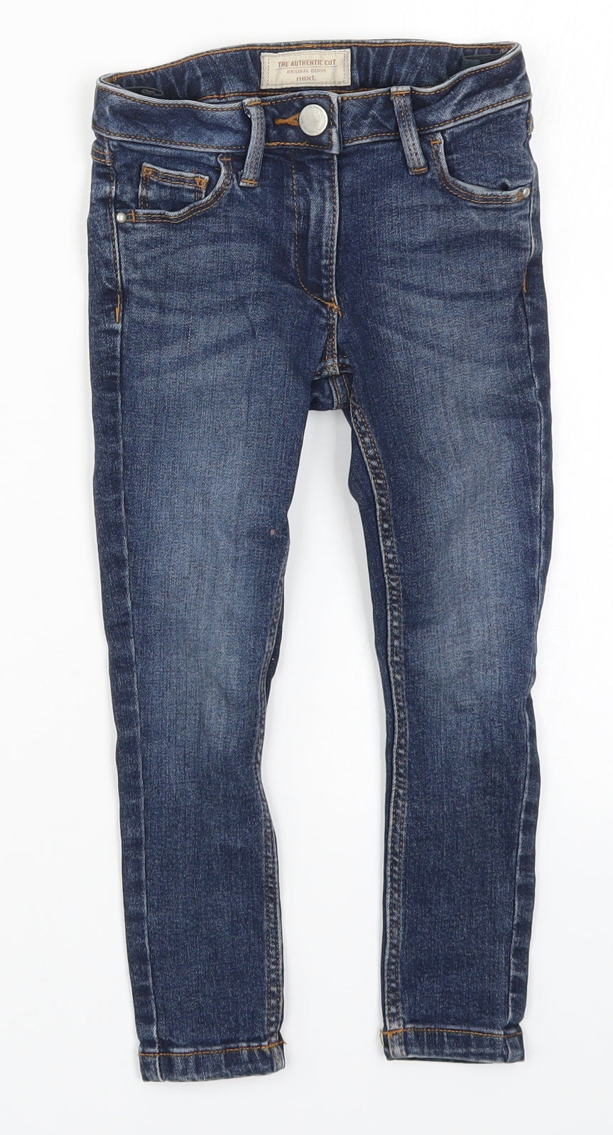 NEXT Boys Blue  Denim Skinny Jeans Size 4 Years