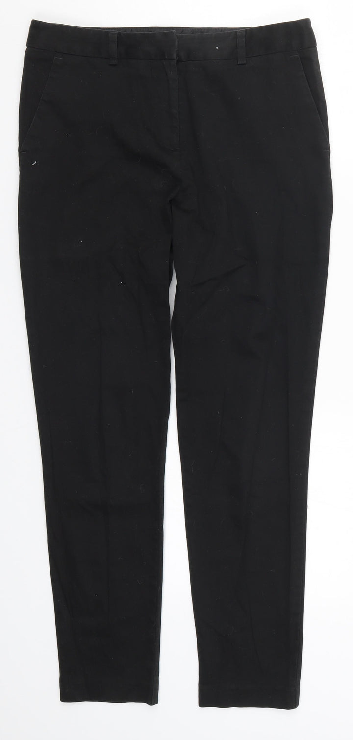 Atmosphere Womens Black Trousers Size 8 L25 in