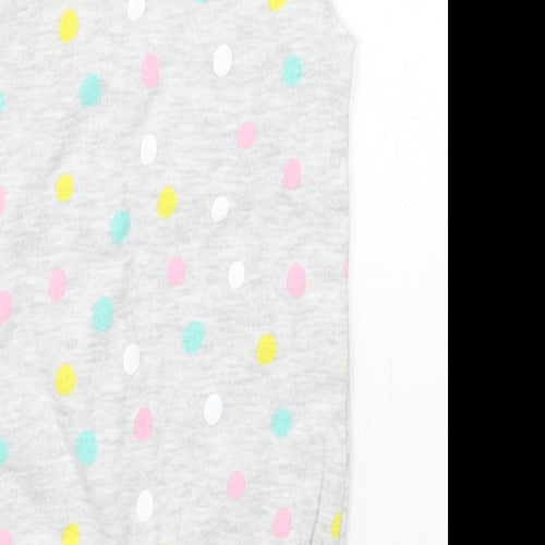 Pep&Co Girls Multicoloured Polka Dot  Romper One-Piece Size 3-6 Months  - Bunnycorn