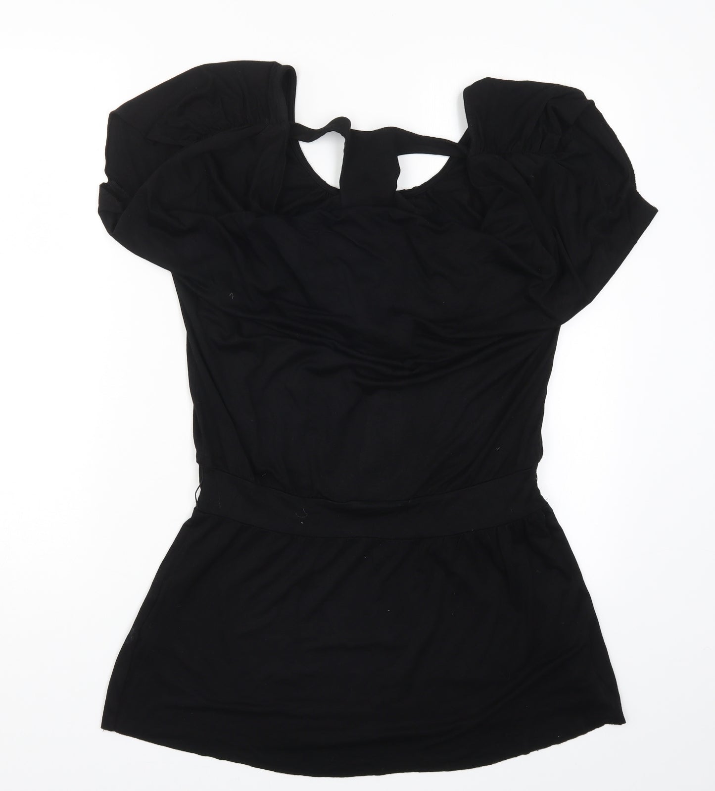 GUESS Womens Black   Basic T-Shirt Size L