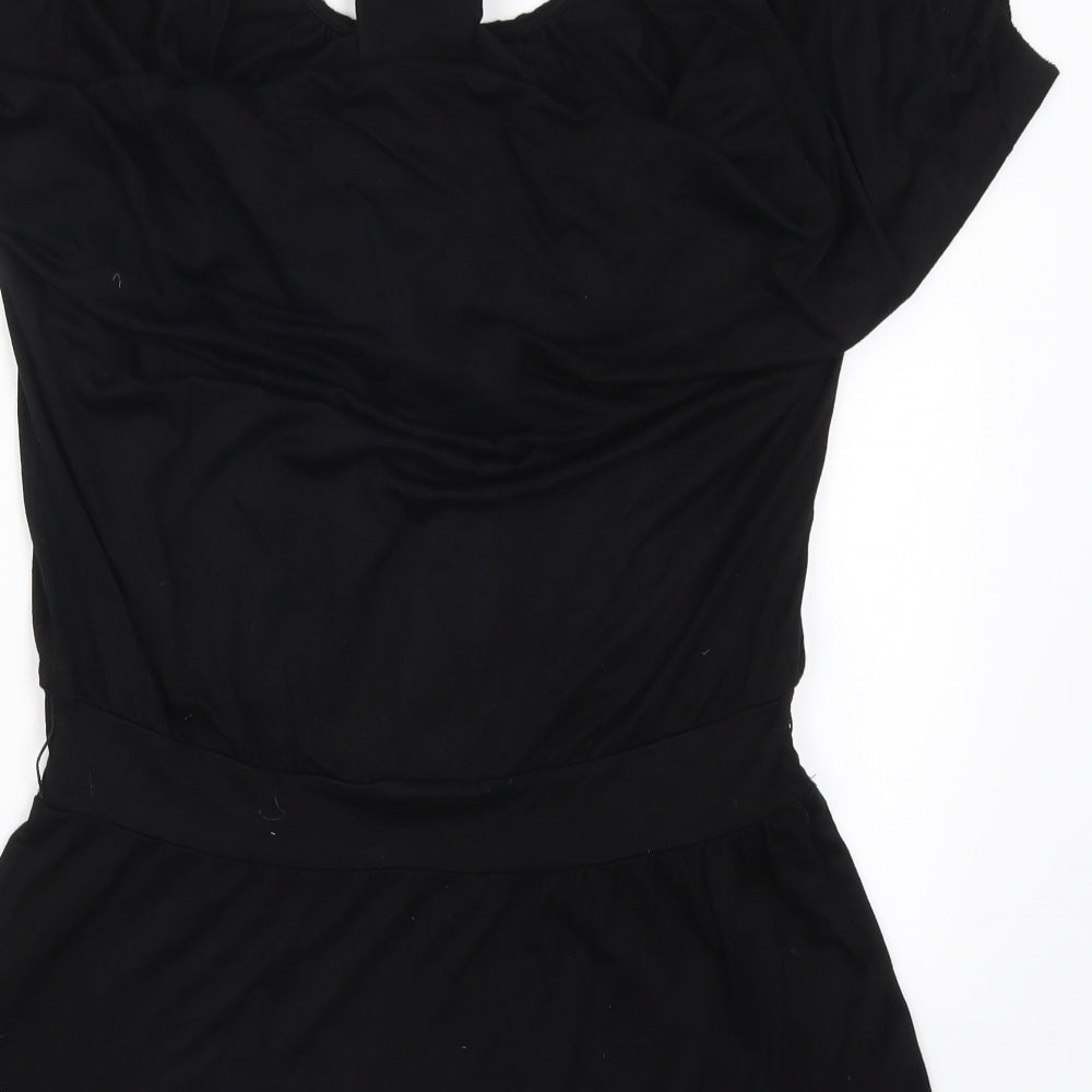 GUESS Womens Black   Basic T-Shirt Size L