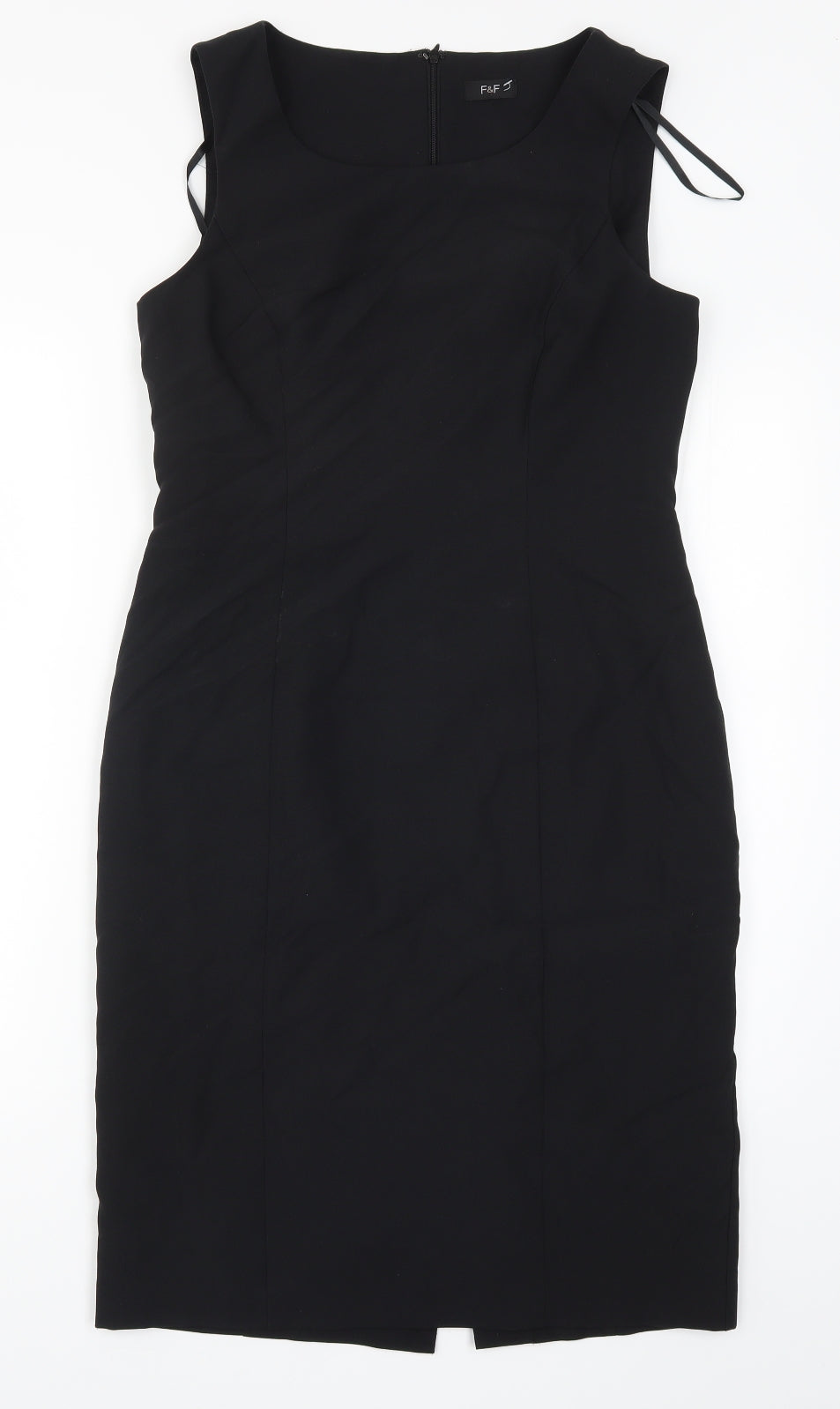 F&F Womens Black   Pencil Dress  Size 12