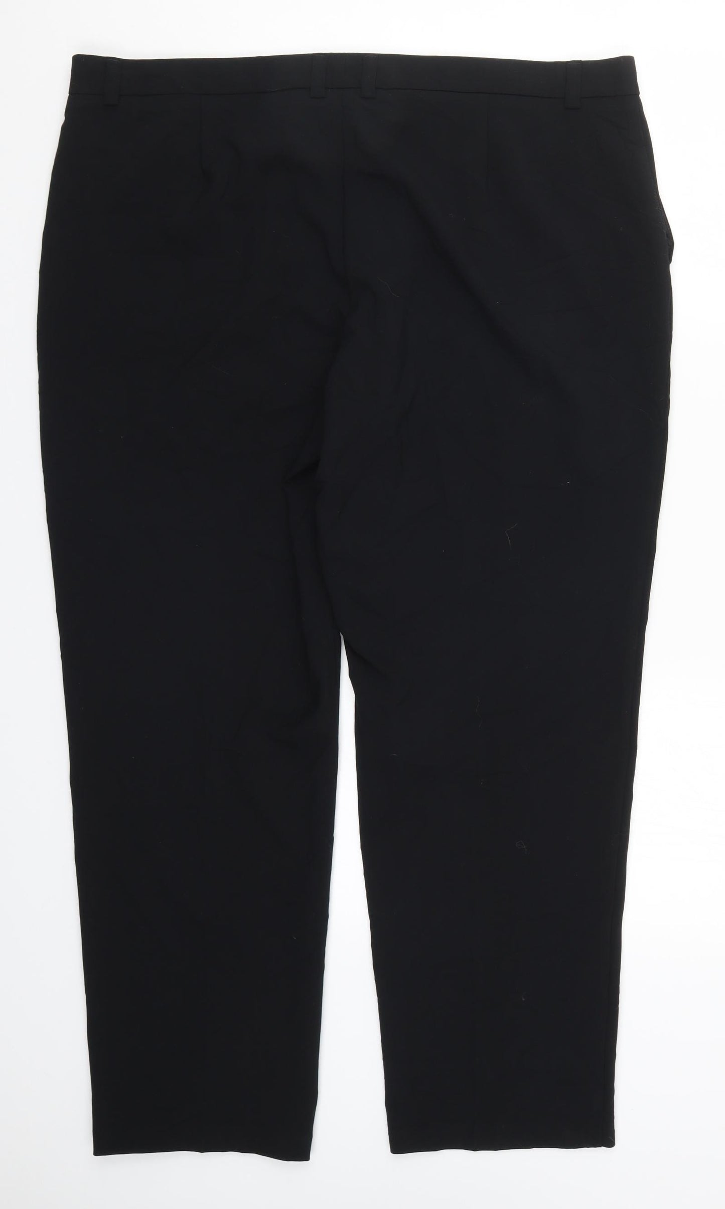 Marks and Spencer Womens Black   Trousers  Size 20 L29 in