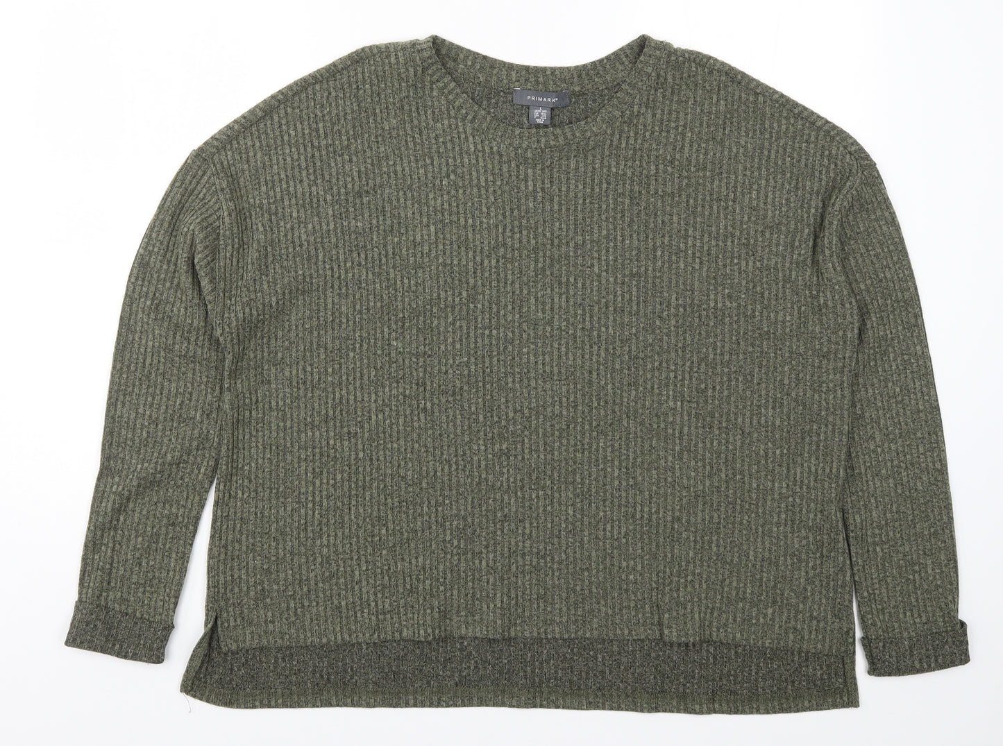 Primark Womens Green   Basic T-Shirt Size 14