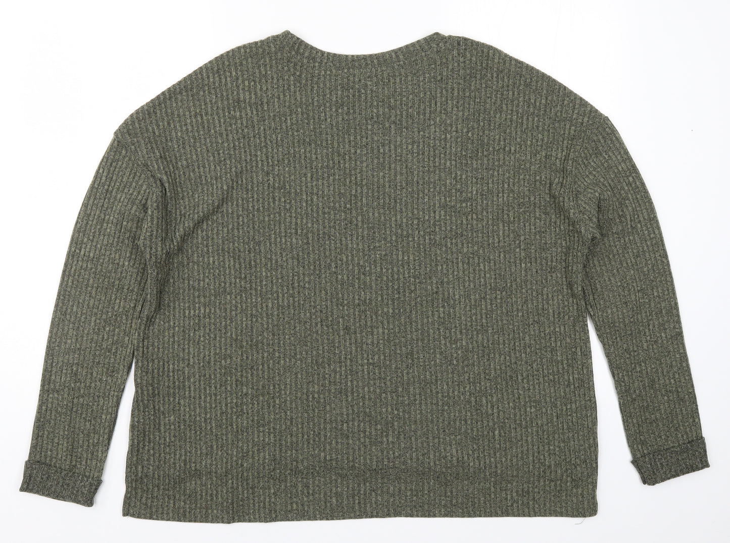 Primark Womens Green   Basic T-Shirt Size 14