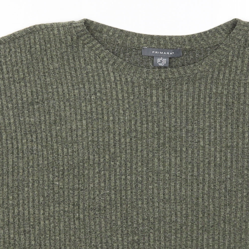 Primark Womens Green   Basic T-Shirt Size 14