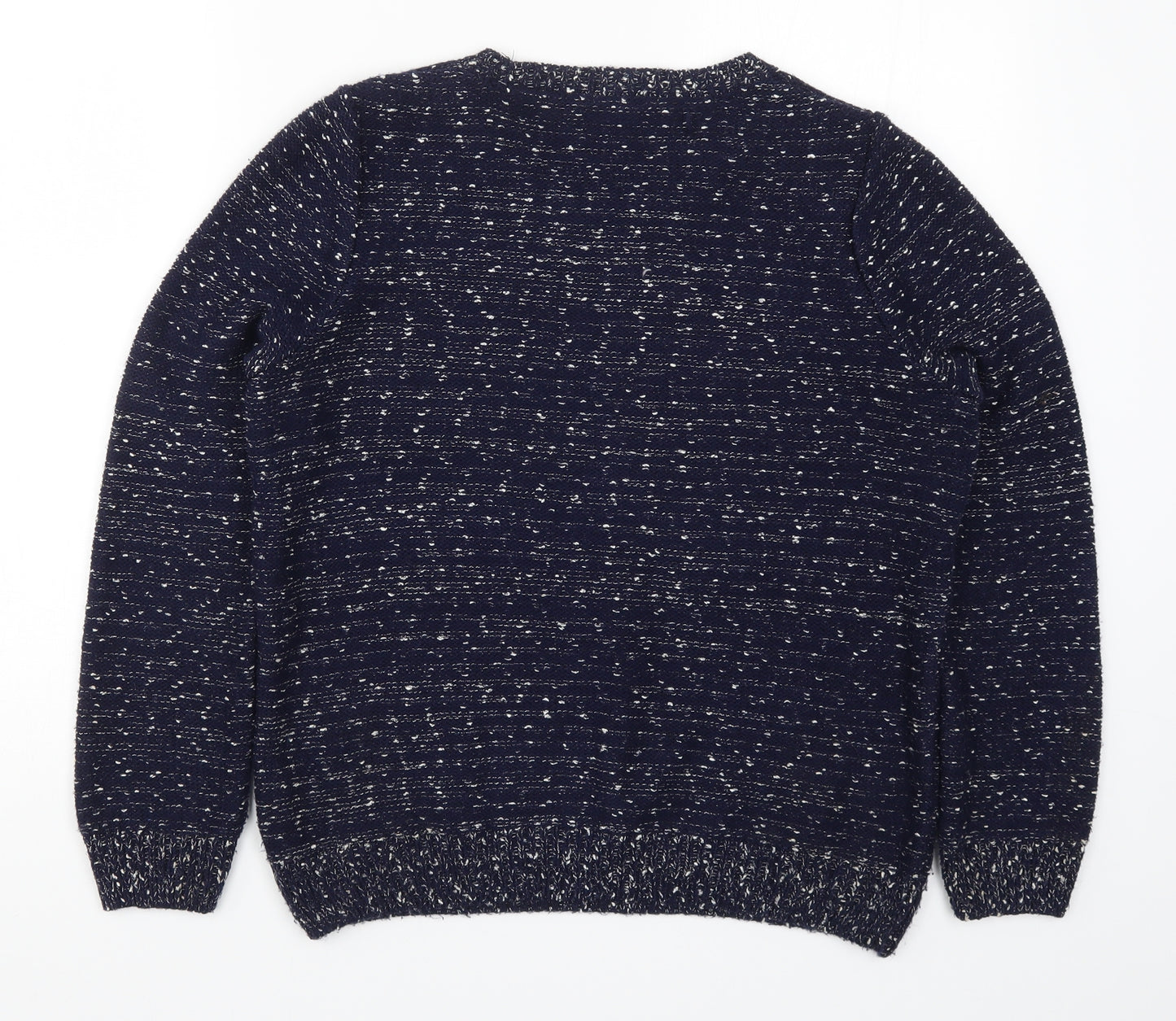 TU Womens Blue  Knit Pullover Jumper Size 14  - Cat