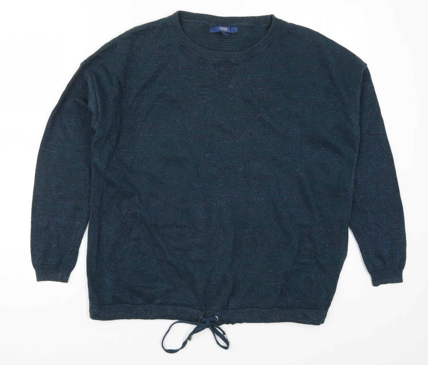 NEXT Womens Blue  Knit Pullover Jumper Size 12