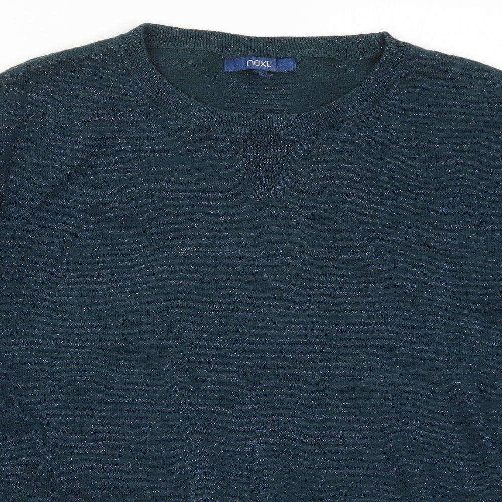 NEXT Womens Blue  Knit Pullover Jumper Size 12