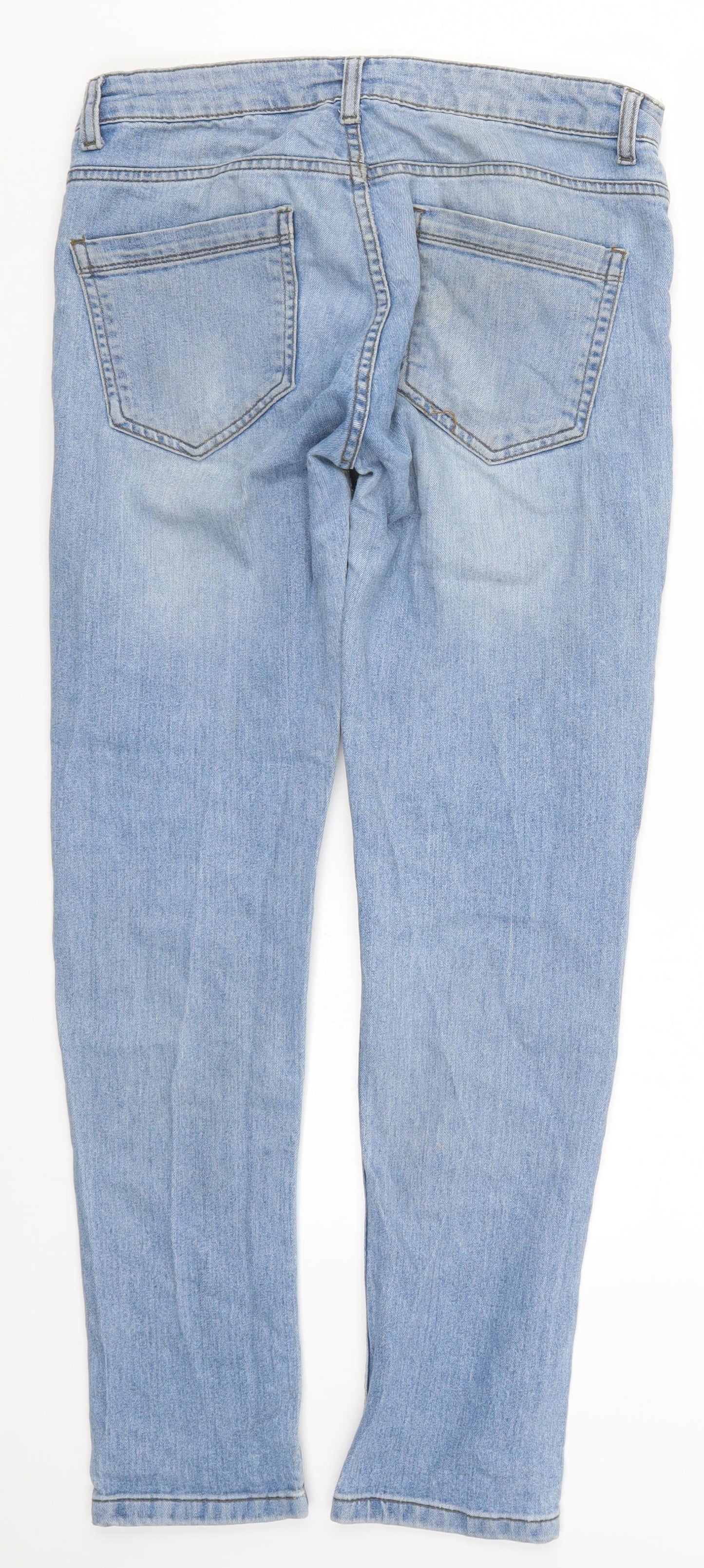 Denim Co Mens Blue  Denim Straight Jeans Size 30 L30 in