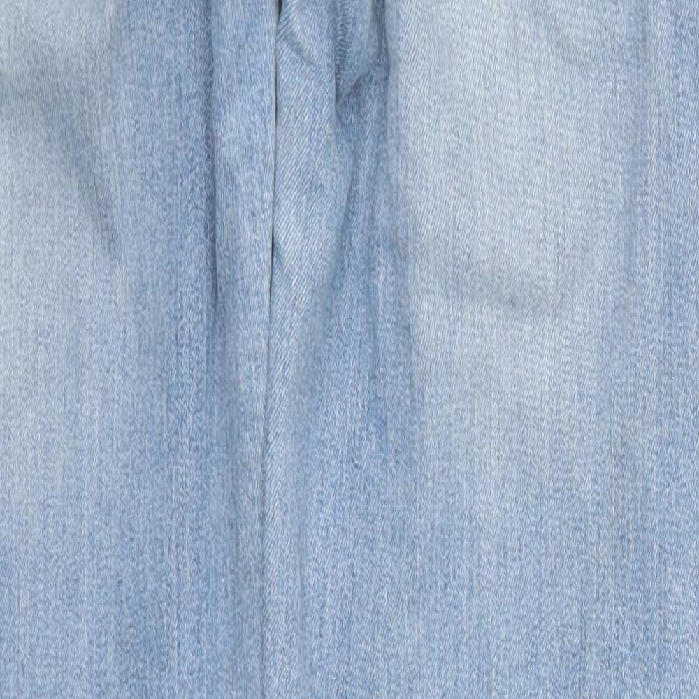 Denim Co Mens Blue  Denim Straight Jeans Size 30 L30 in