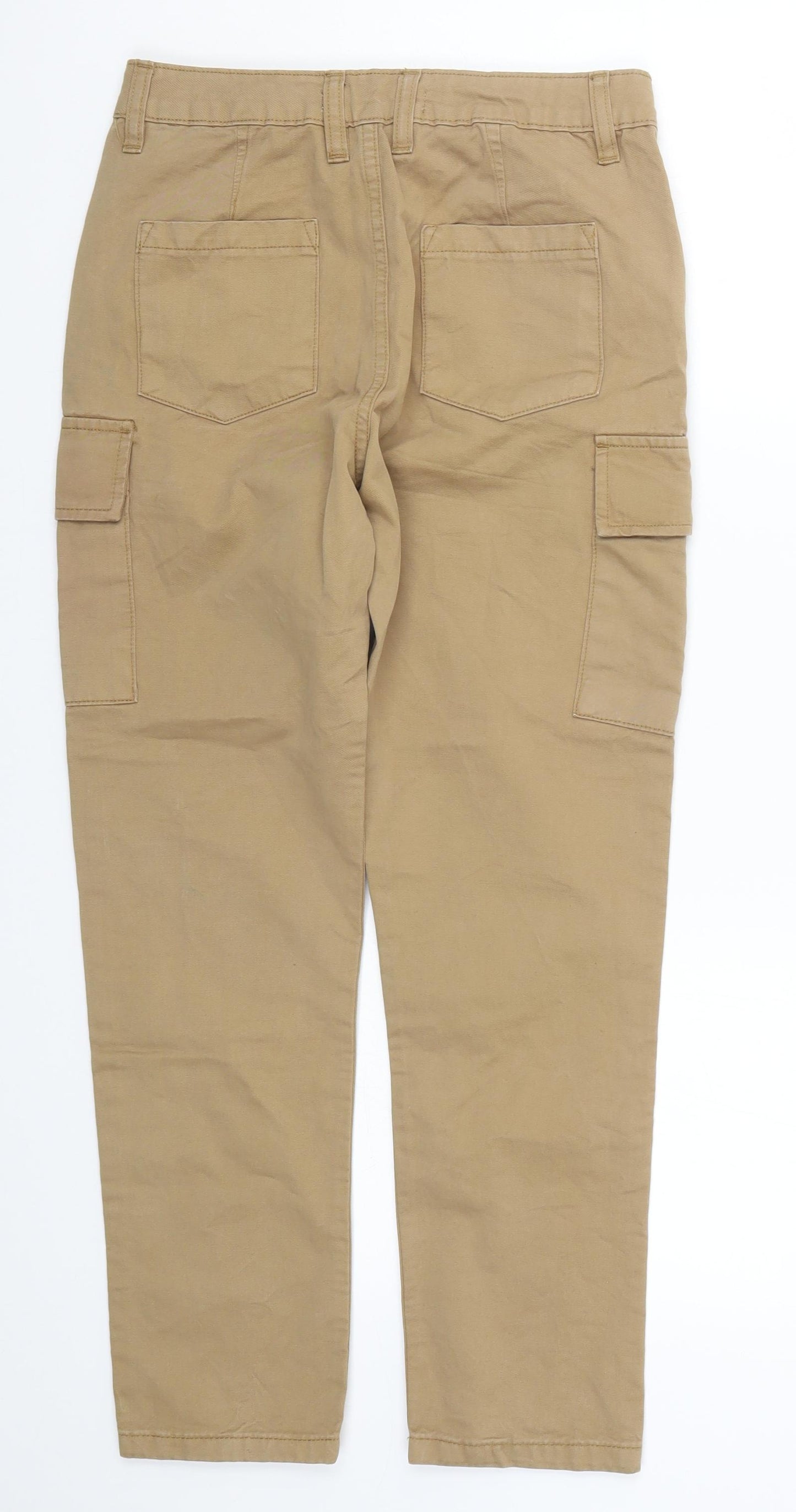 Very Boys Beige   Cargo Trousers Size 12 Years
