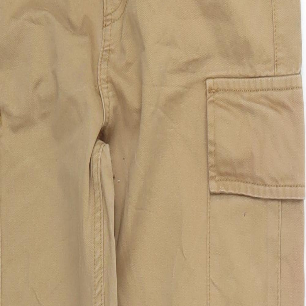 Very Boys Beige   Cargo Trousers Size 12 Years