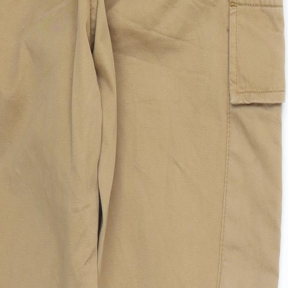 Very Boys Beige   Cargo Trousers Size 12 Years