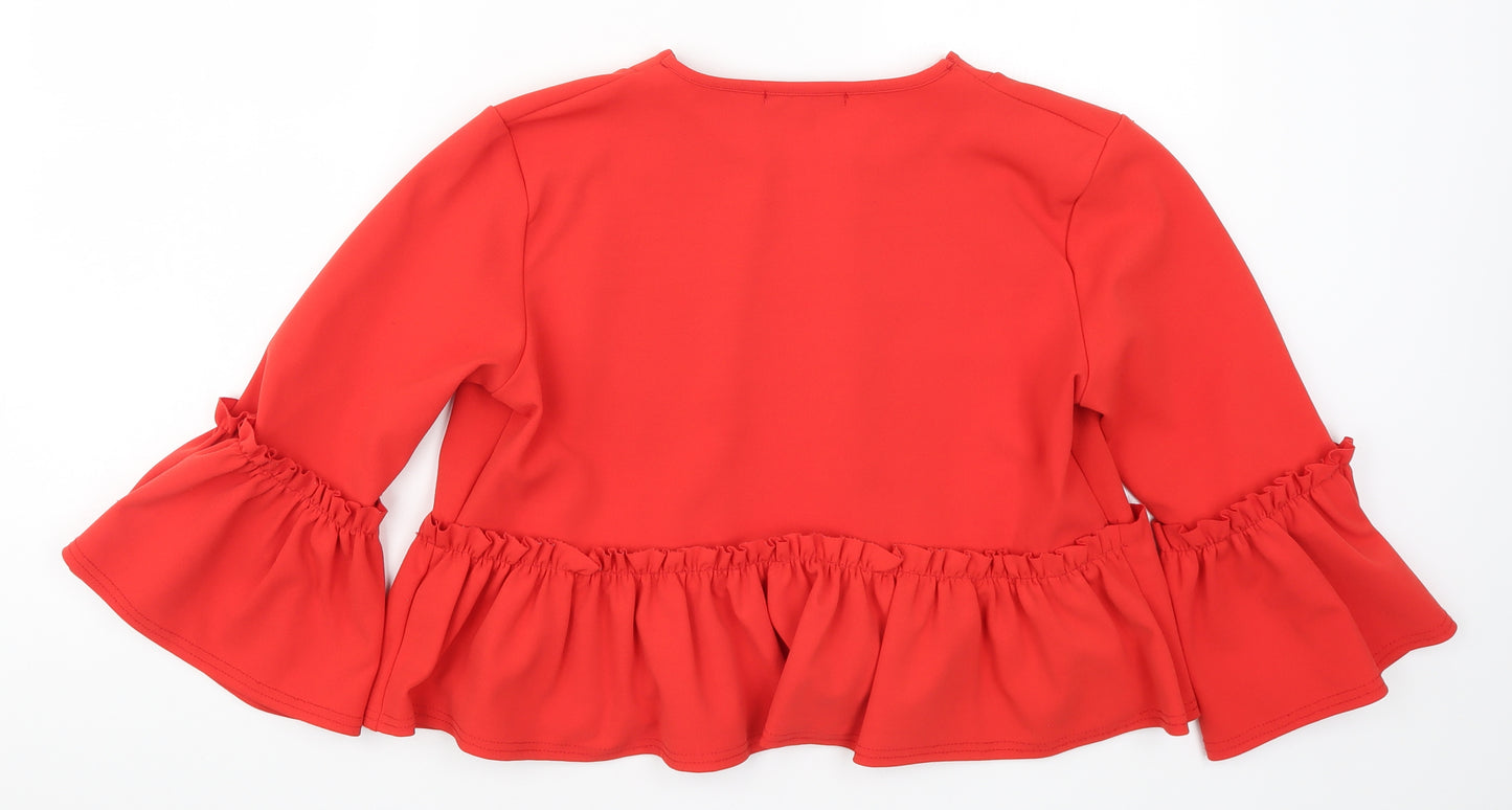 Prague Womens Red   Jacket  Size 14