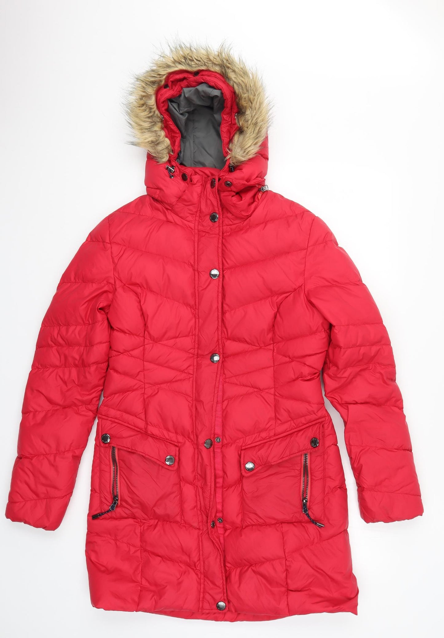 TOG 24 Womens Red   Parka Coat Size 10