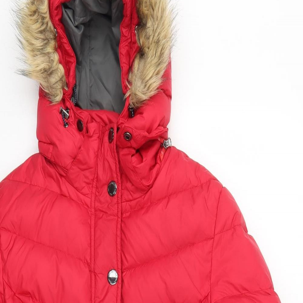 TOG 24 Womens Red   Parka Coat Size 10