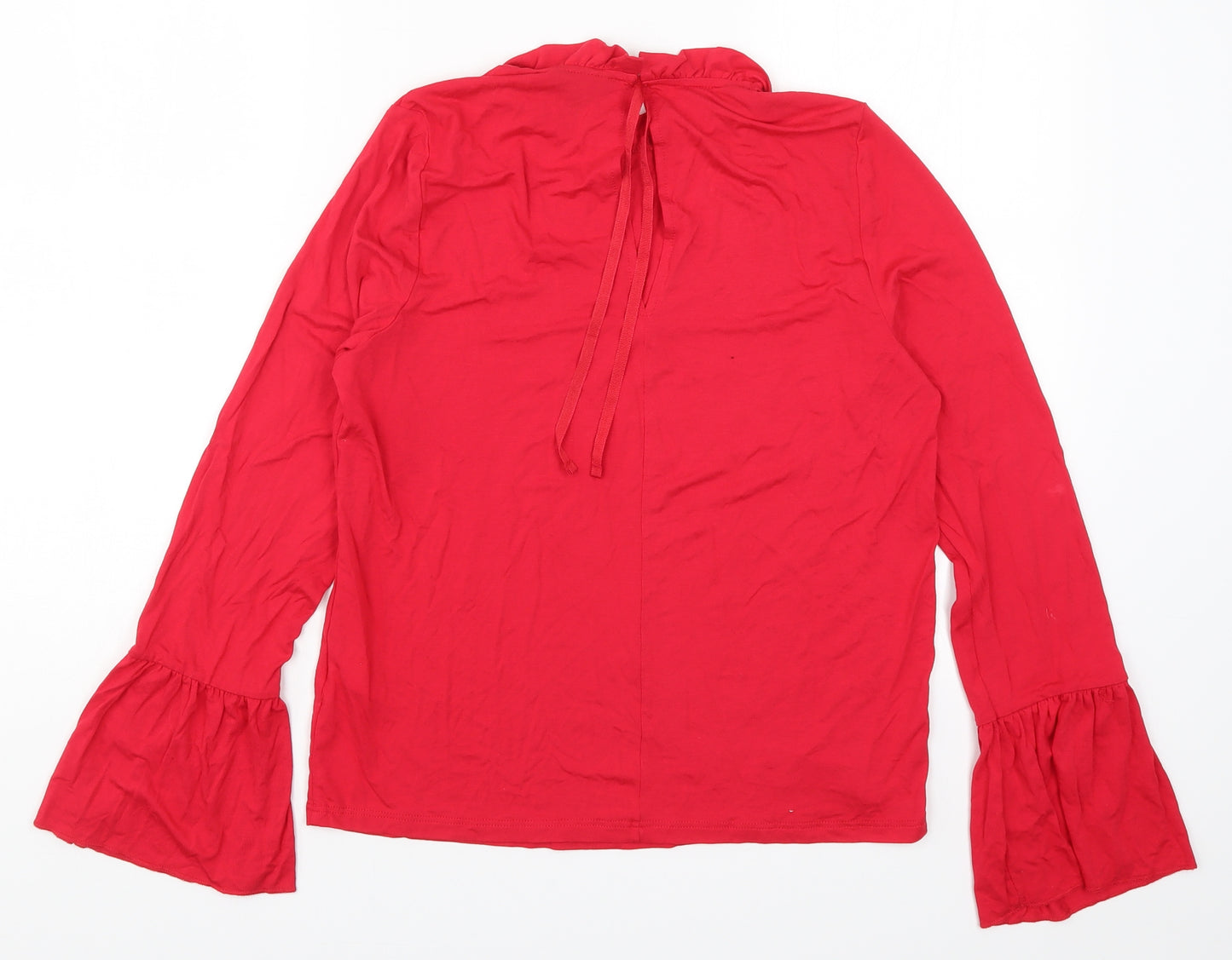 Topshop Womens Red   Basic T-Shirt Size 12