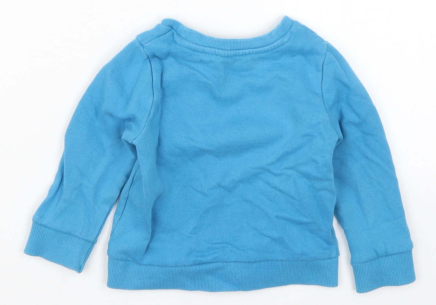 Nutmeg Boys Blue   Basic T-Shirt Size 12-18 Months  - Peppa Pig George Fun