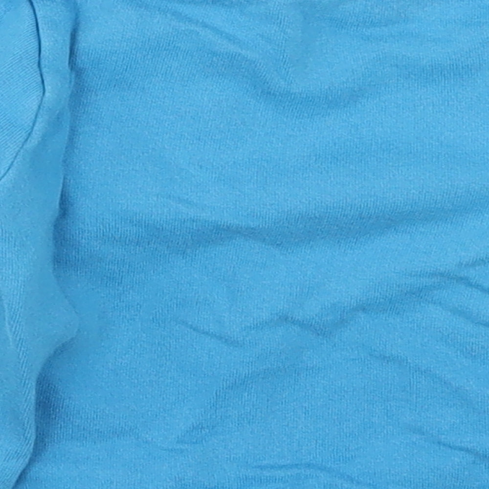 Nutmeg Boys Blue   Basic T-Shirt Size 12-18 Months  - Peppa Pig George Fun