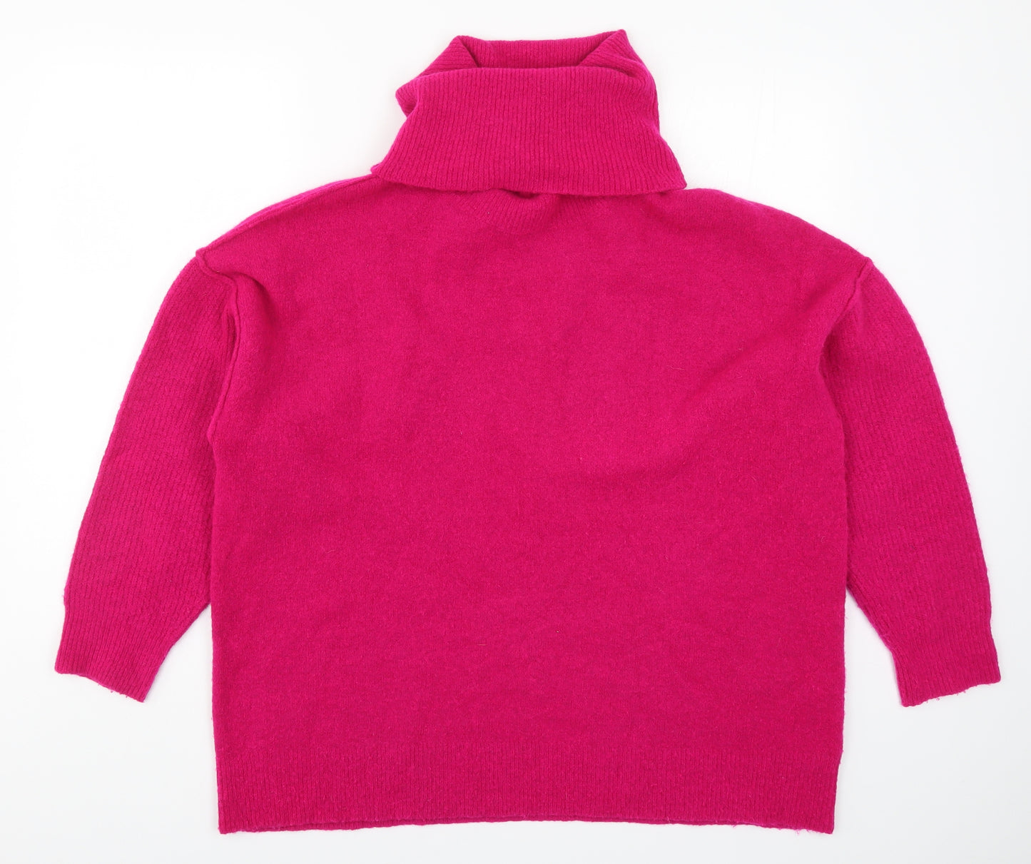 Hush Womens Pink  Knit Pullover Jumper Size M
