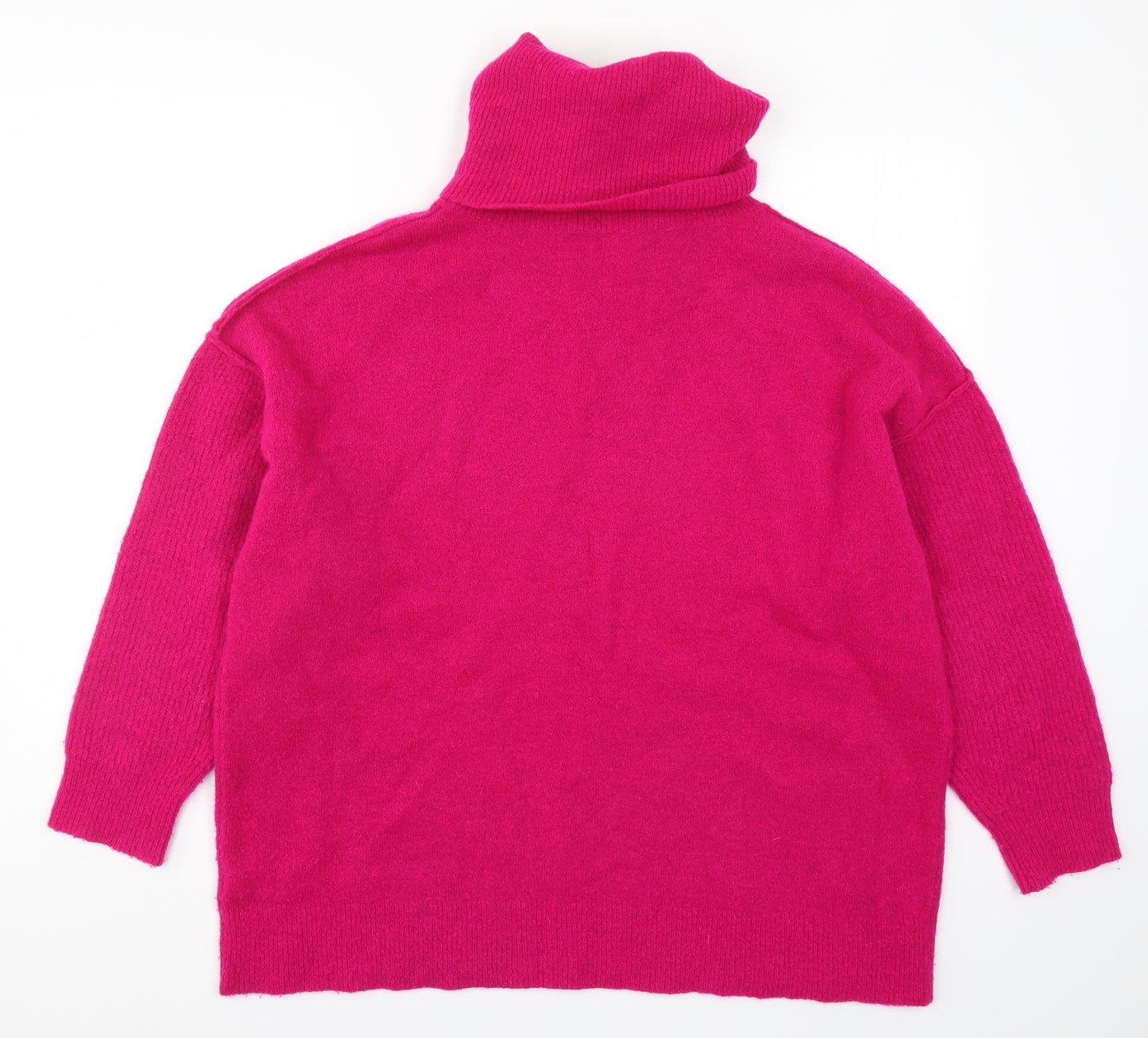 Hush Womens Pink  Knit Pullover Jumper Size M