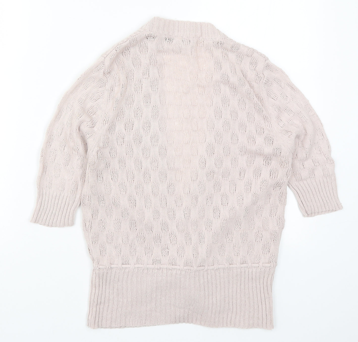 Nouvea Edition Womens Pink  Knit Cardigan Jumper Size 12