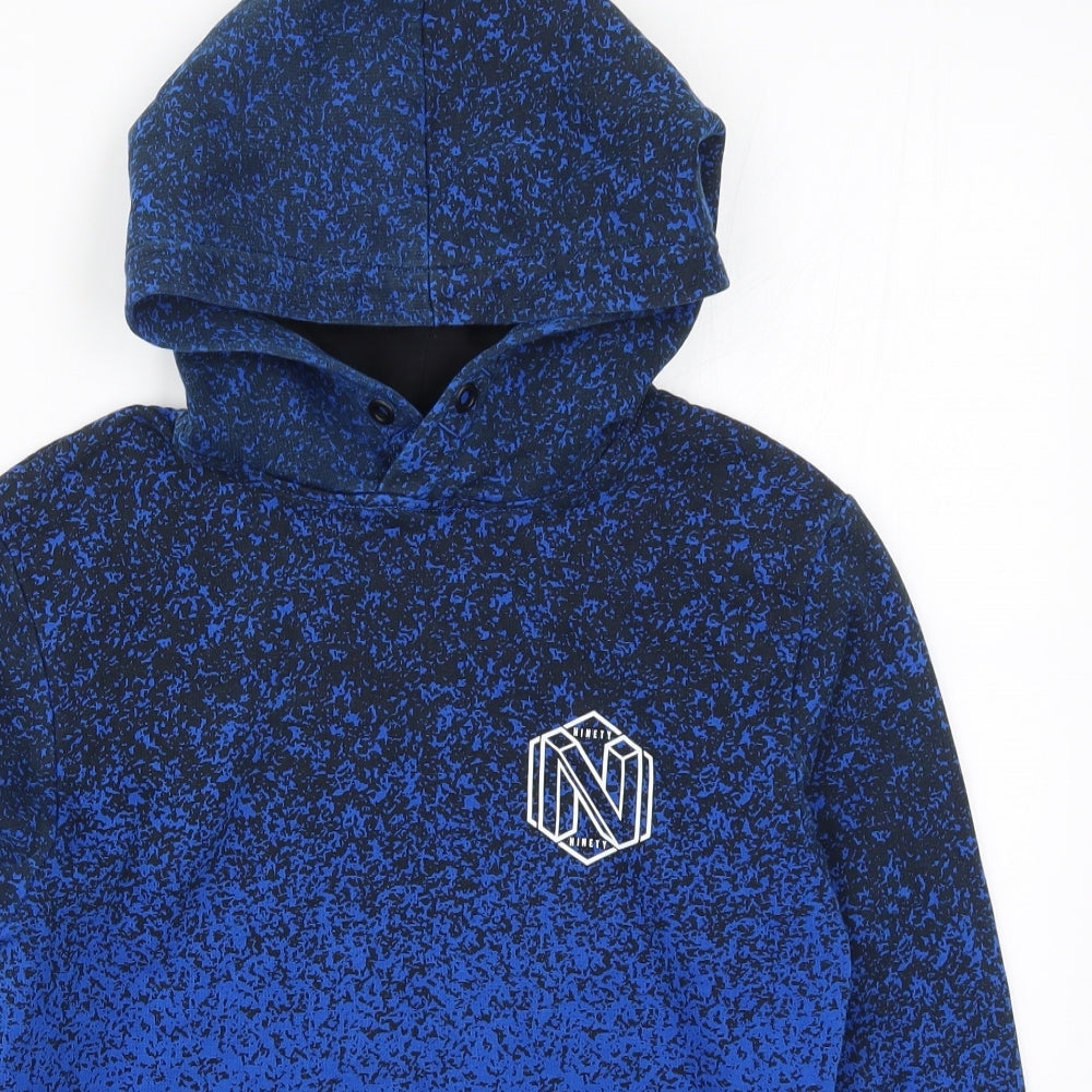 H&M Boys Blue   Pullover Hoodie Size 11-12 Years  - Ninety