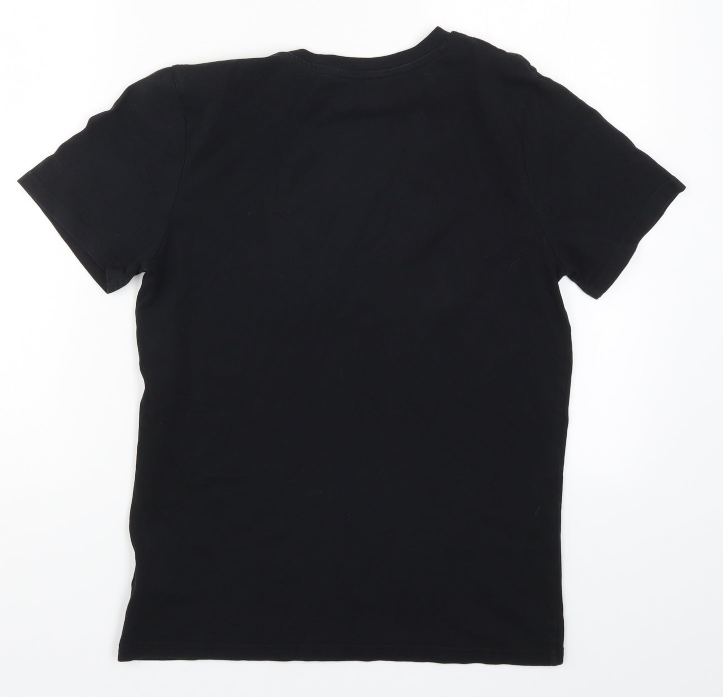 H&M Boys Black   Basic T-Shirt Size 13-14 Years