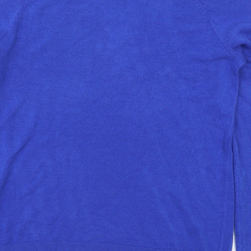 TU Womens Blue  Knit Pullover Jumper Size 8