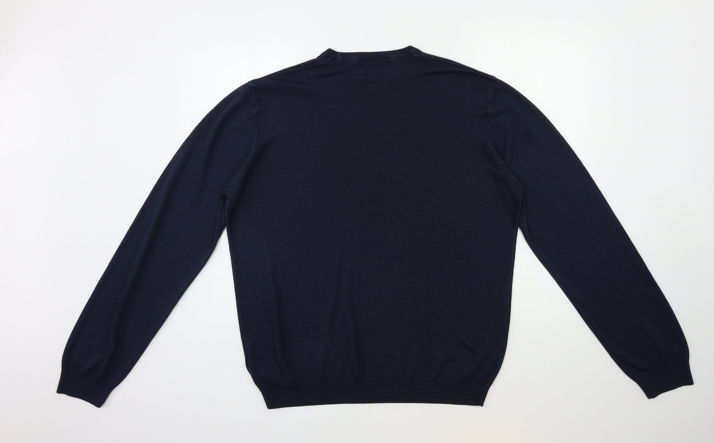 Marks and Spencer Mens Blue  Knit Pullover Jumper Size XL